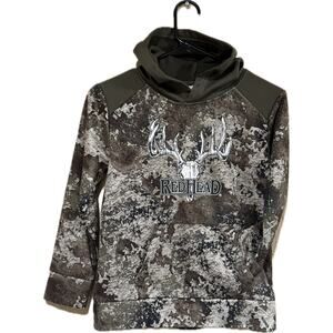 Boys Redhead Camo Hoodie Size L (10-12)